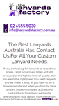 Mobile Screenshot of lanyardsfactory.com.au